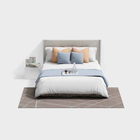 Urban Bedroom Suite 3D model