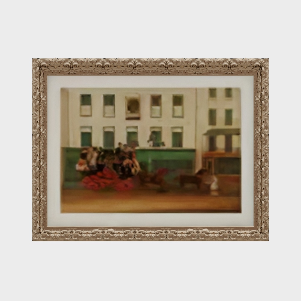 Peinture décorative vintage française