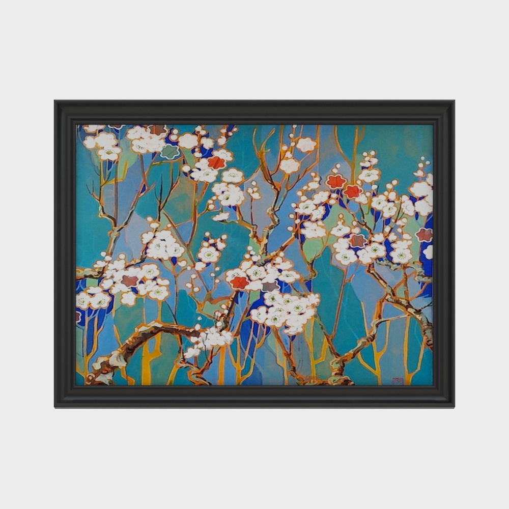Medieval style Floral Cluster Decorative Painting