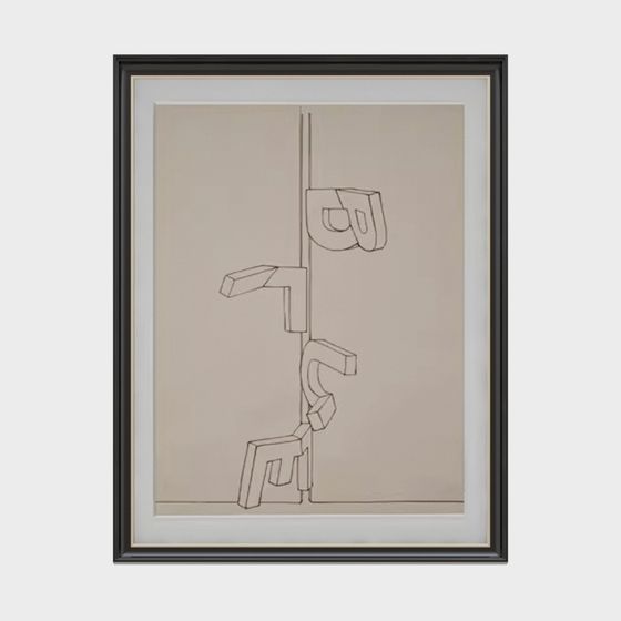 Abstract Lines 3D model