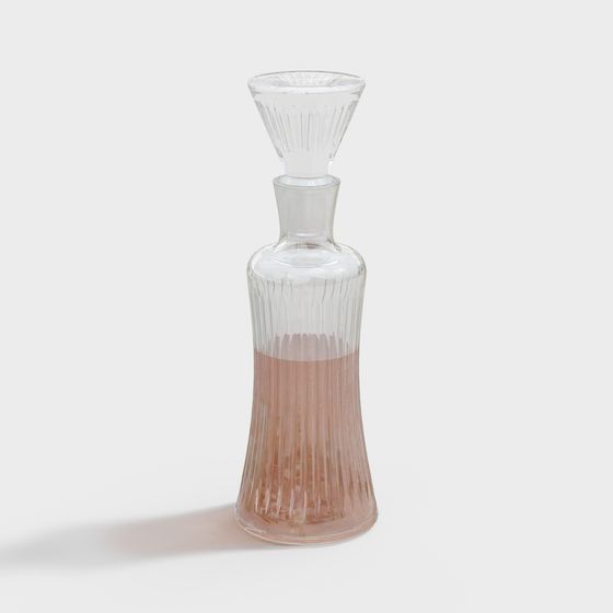 Vintage Bottle 3D model