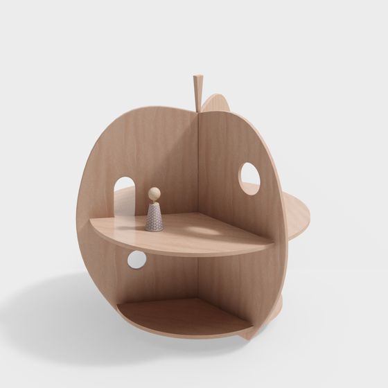 Apple Shelf 3D model