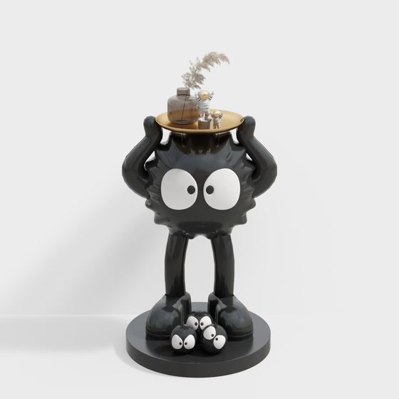 Low Poly High Detail Space Explorer 3D model