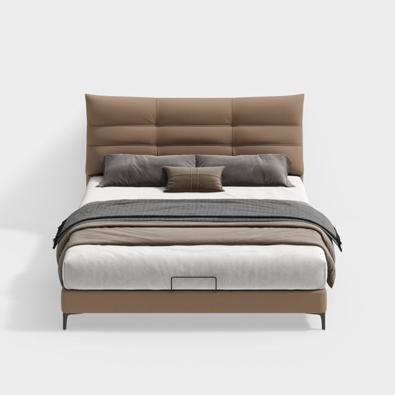 Urban Comfort Bed 3D model