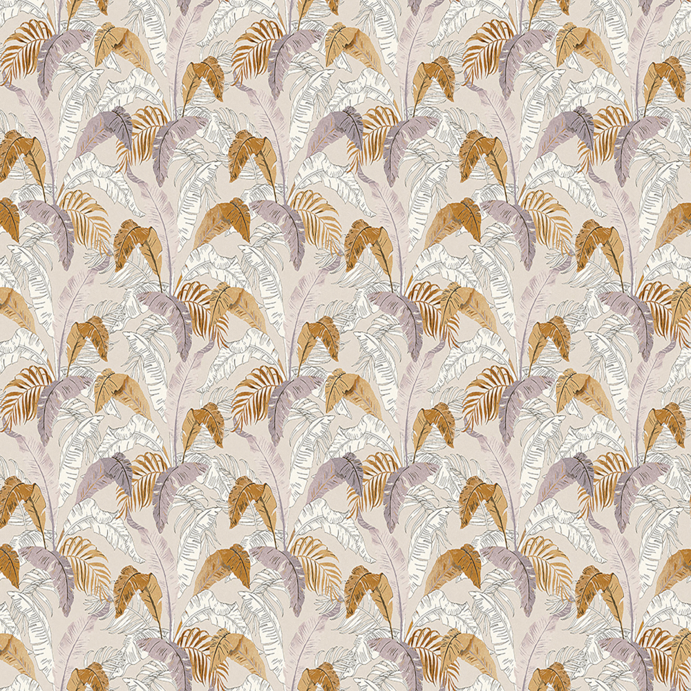 Modern Fresh Green plant print wallpaper (1000*1000)