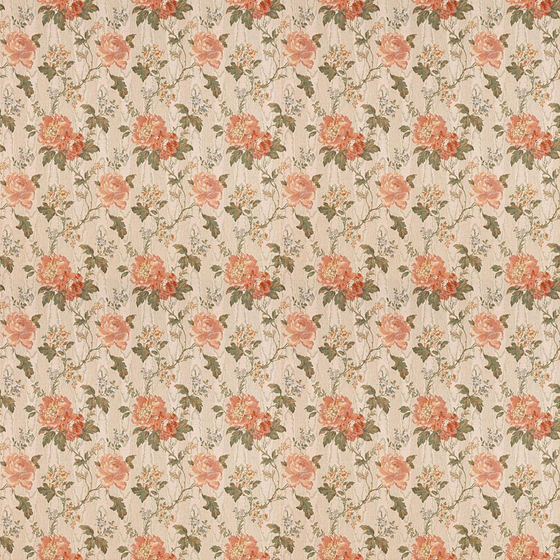 Vintage Floral Pink Wall Fabric (1500*1500)