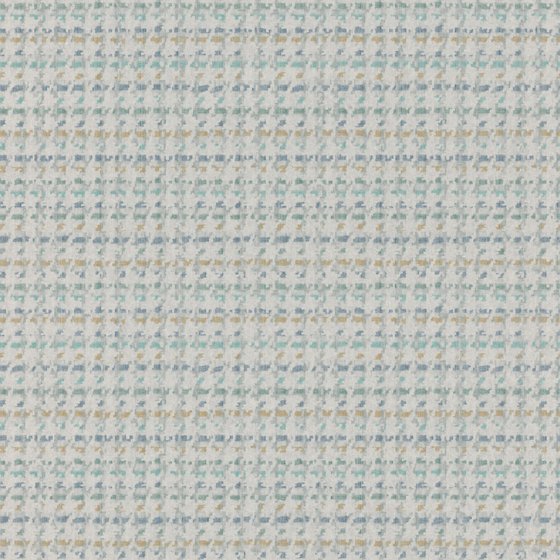 Gray-Green Plaid Fabric 3D Model in Beige
