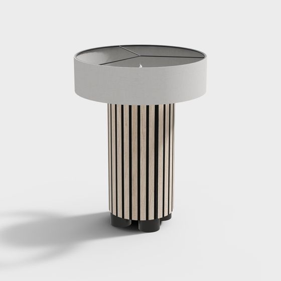 City Light Side Table 3D model for Modern Interiors