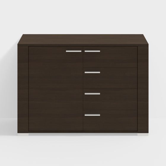 City Window Cabinet 3D model