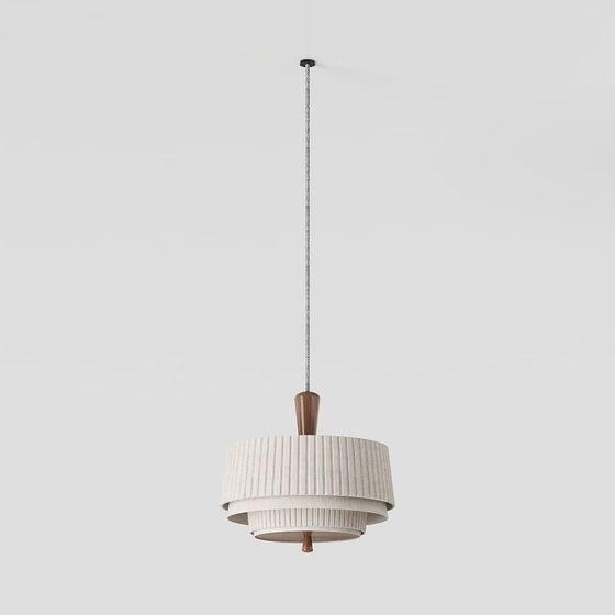 Elegant 3D Pendant Lamp Model for Modern Interiors