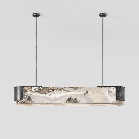 Luminous Chandelier 3D model