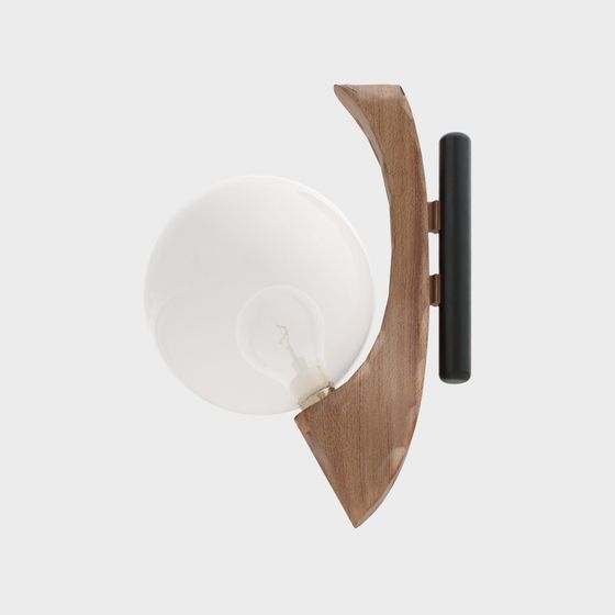 Wooden Sconce 3D model