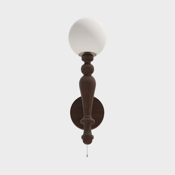 Black Medieval Style Wall Lamps
