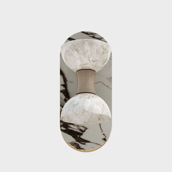 Marble Art Lamp 3D model