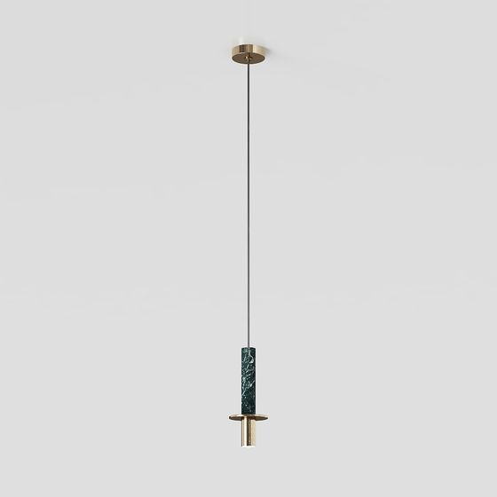 Elegant Modern Chandelier 3D model