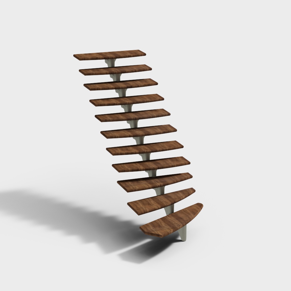 Moderne schmiedeeiserne Treppe