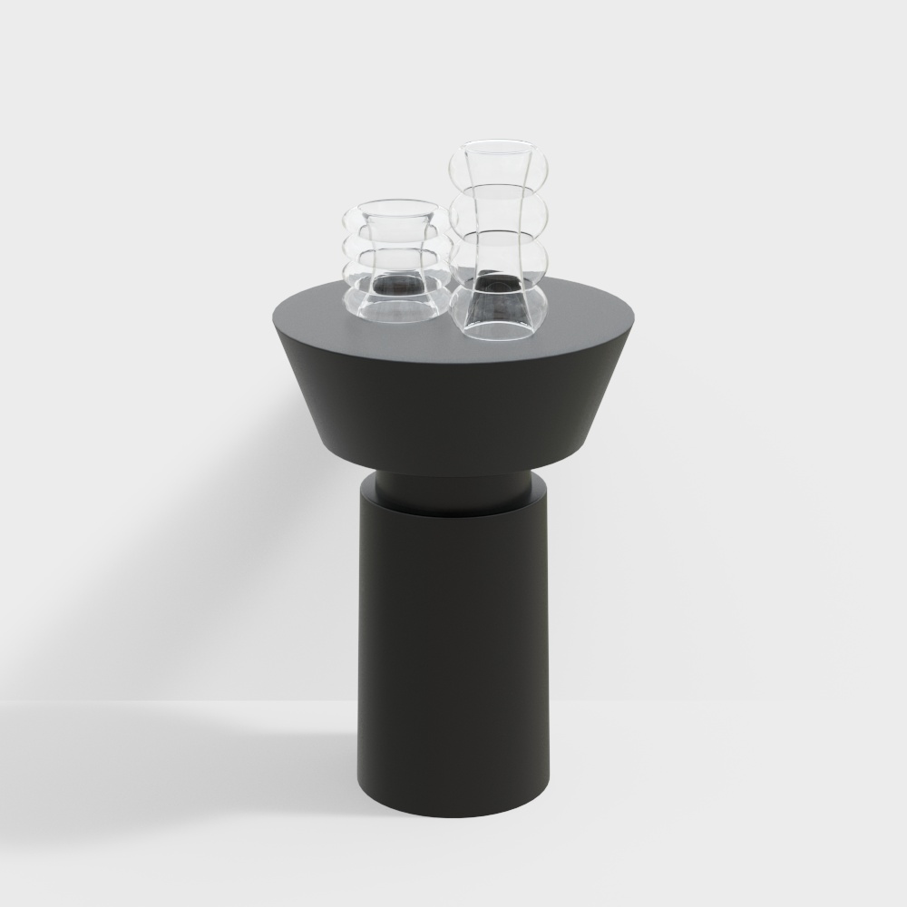 Simple living room side few