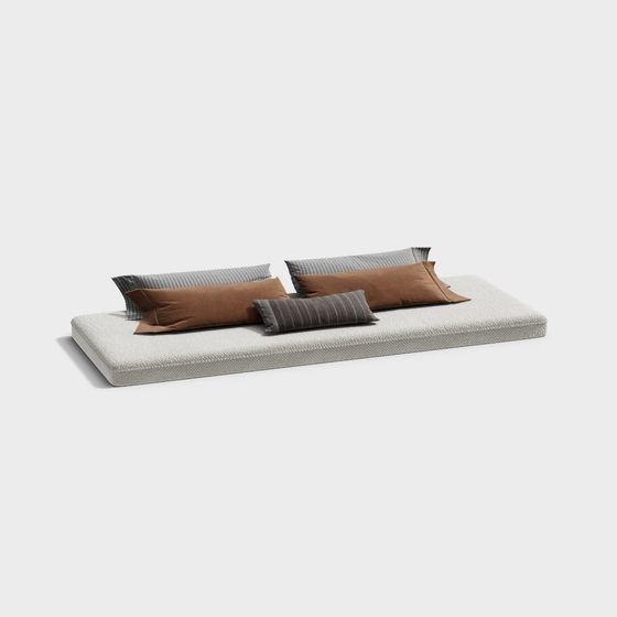 Comfortable Sofa Bed 3D model