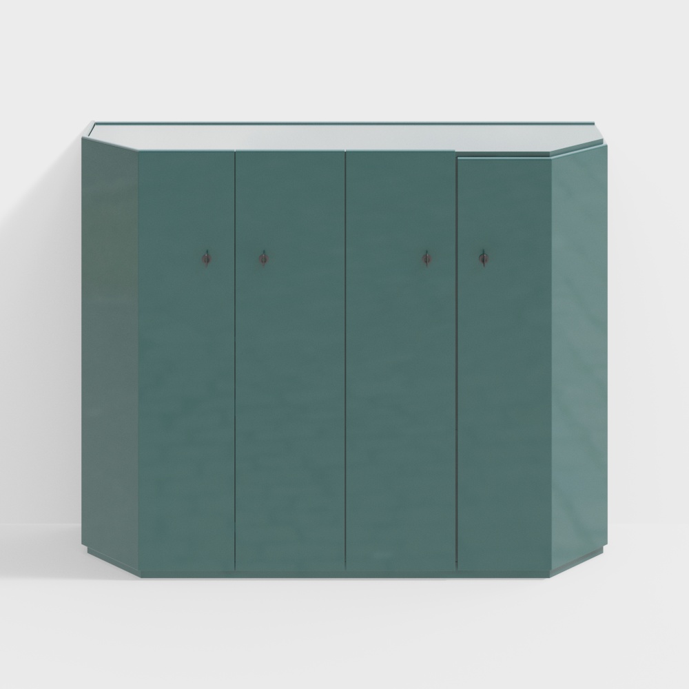 Cassina w51 longing Turquoise locker