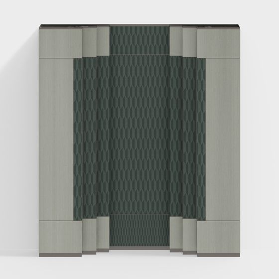 Urban Gateway 3D model for Creative Projects