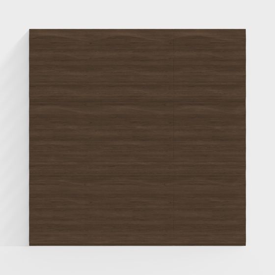 Walnut Panel 3D model for Elegant Design Projects