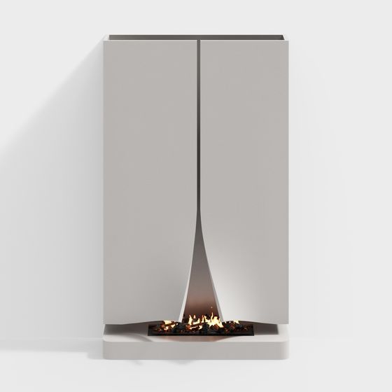 Urban Light Fireplace 3D model