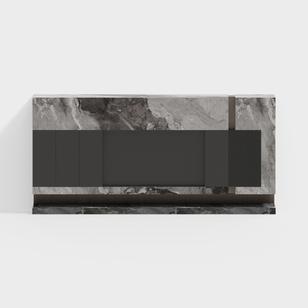 현대 TV 배경 벽