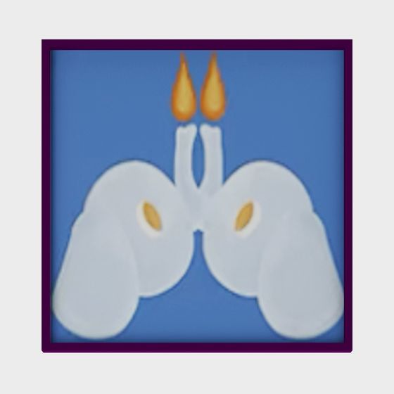 Angel Candle 3D Model Design