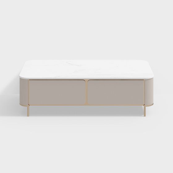 Urban Living Room Coffee Table 3D model