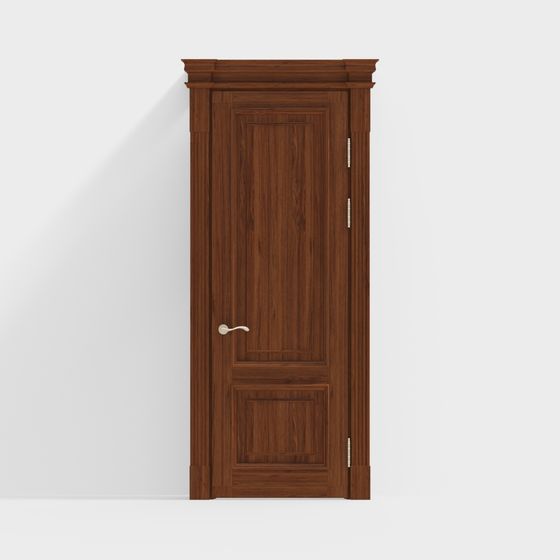 Classic Wooden Door 3D model for Creative Projects