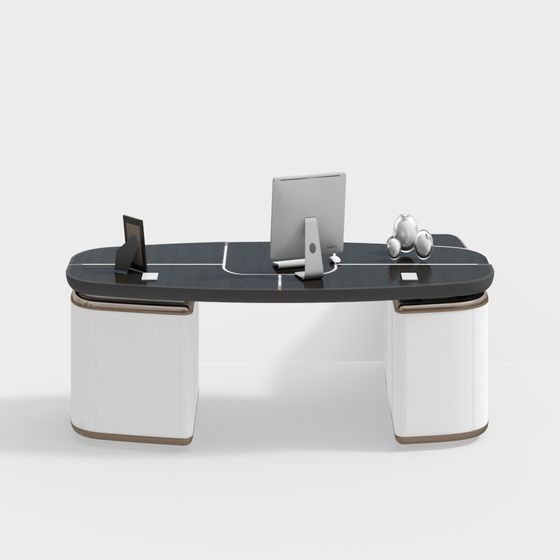 Urban Office Desk 3D model