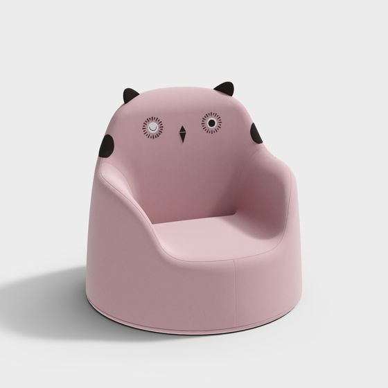 Owl Cozy Chair 3D model