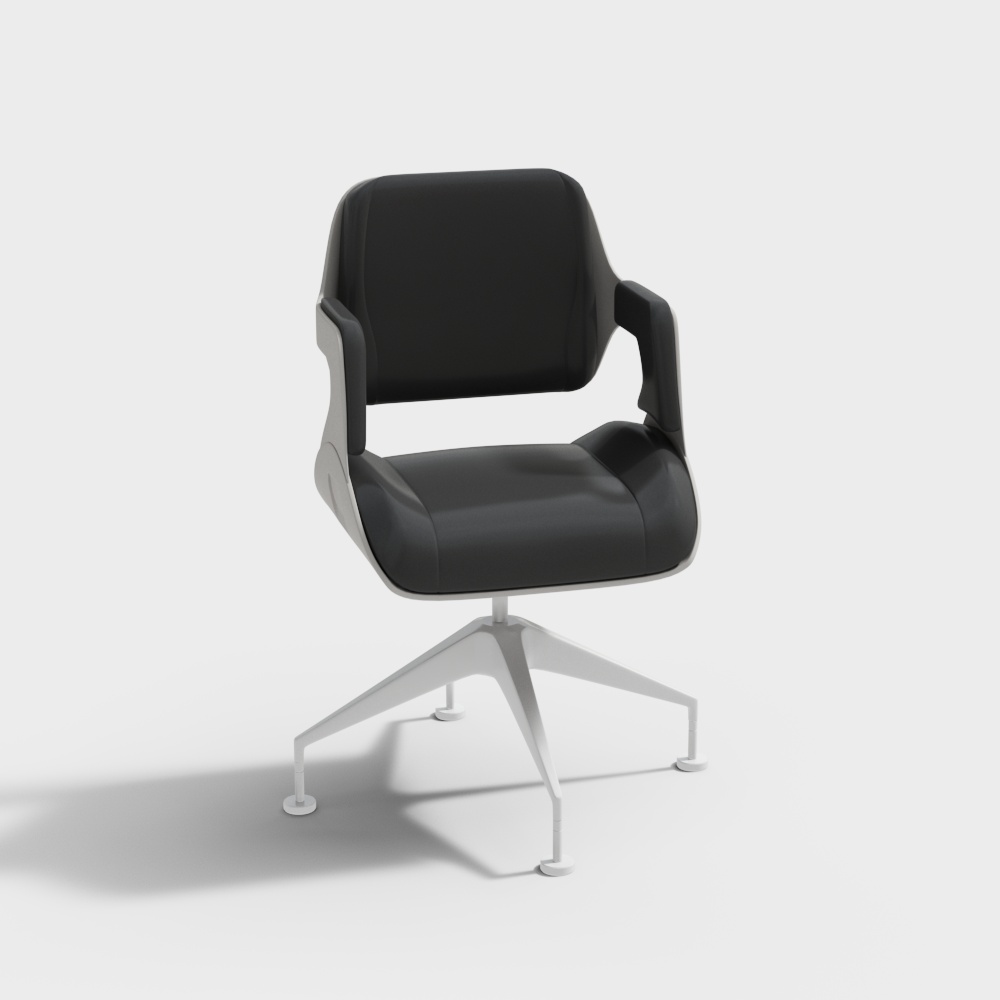 Grey office chair
