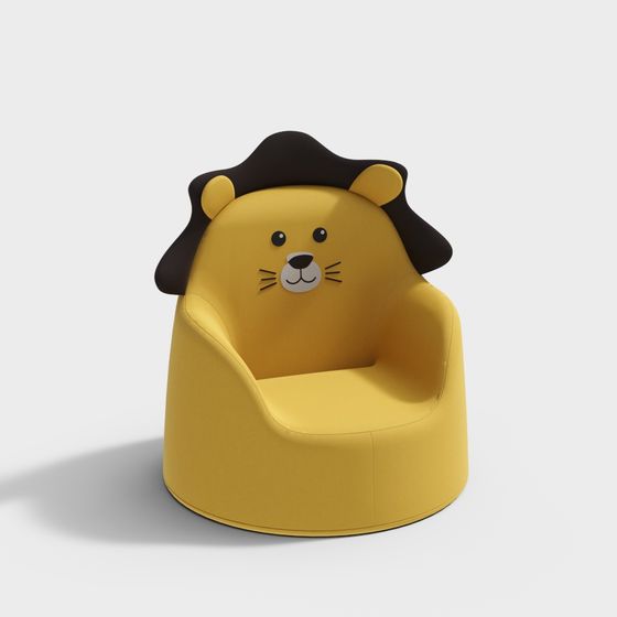 Lion Cub Chair 3D model