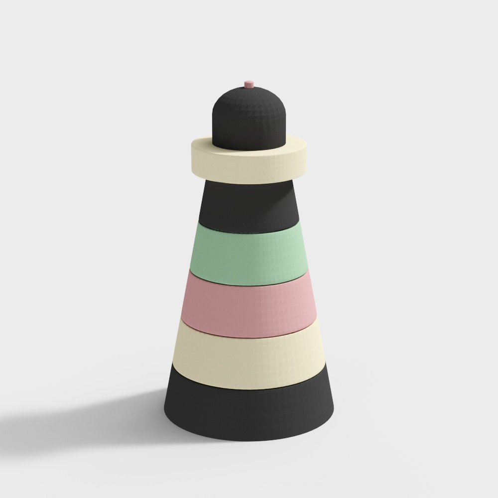 Black toy for children