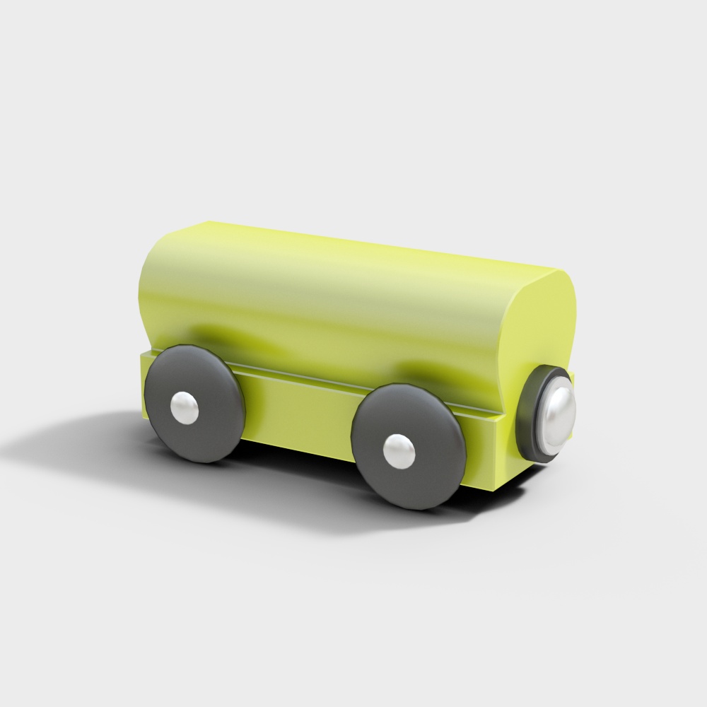 Green toy car