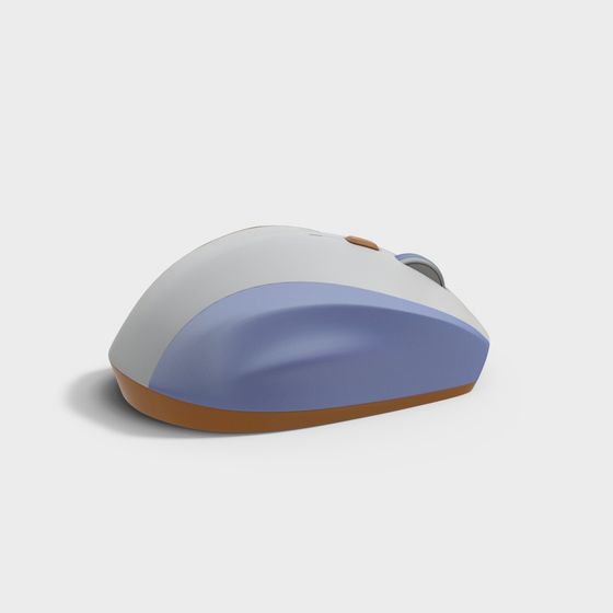 Unique Low-Polygon Mouse 3D Model