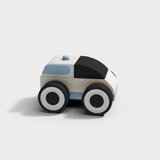 Urban Mini Car 3D model for Creative Projects