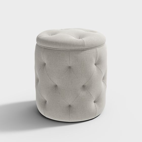 Ghế đôn ghế sofa xám