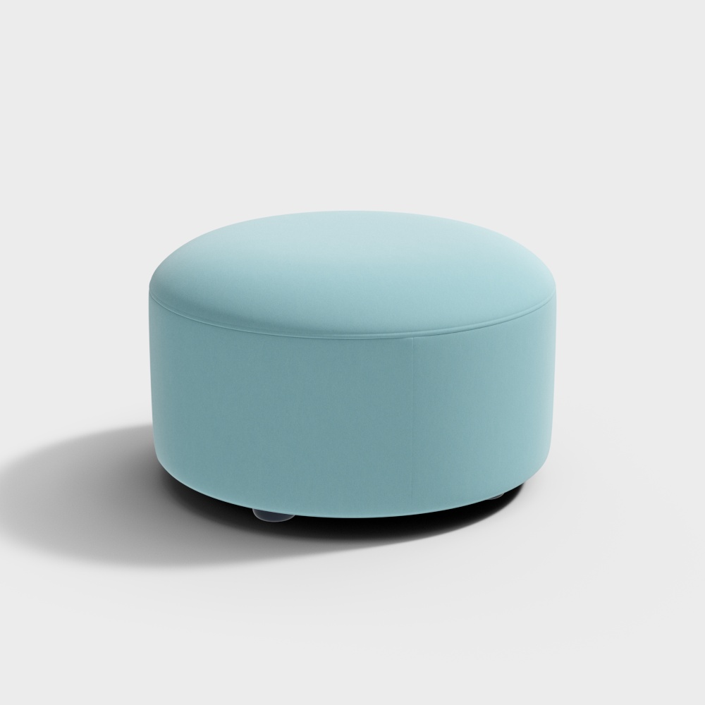 เก้าอี้กลมเด็กสีน้ำเงิน