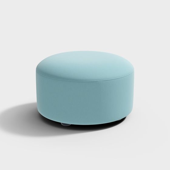 เก้าอี้กลมเด็กสีน้ำเงิน