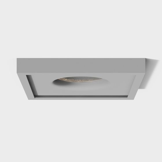 Minimalist Embedded Light Fixture 3D Model