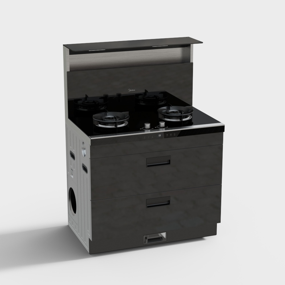 Midea integrated stove D09