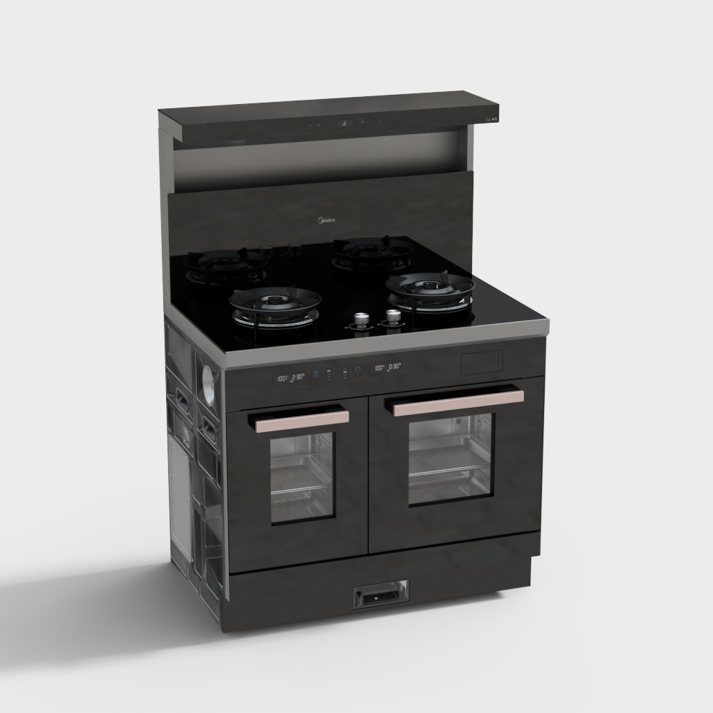 Midea integrated stove J50