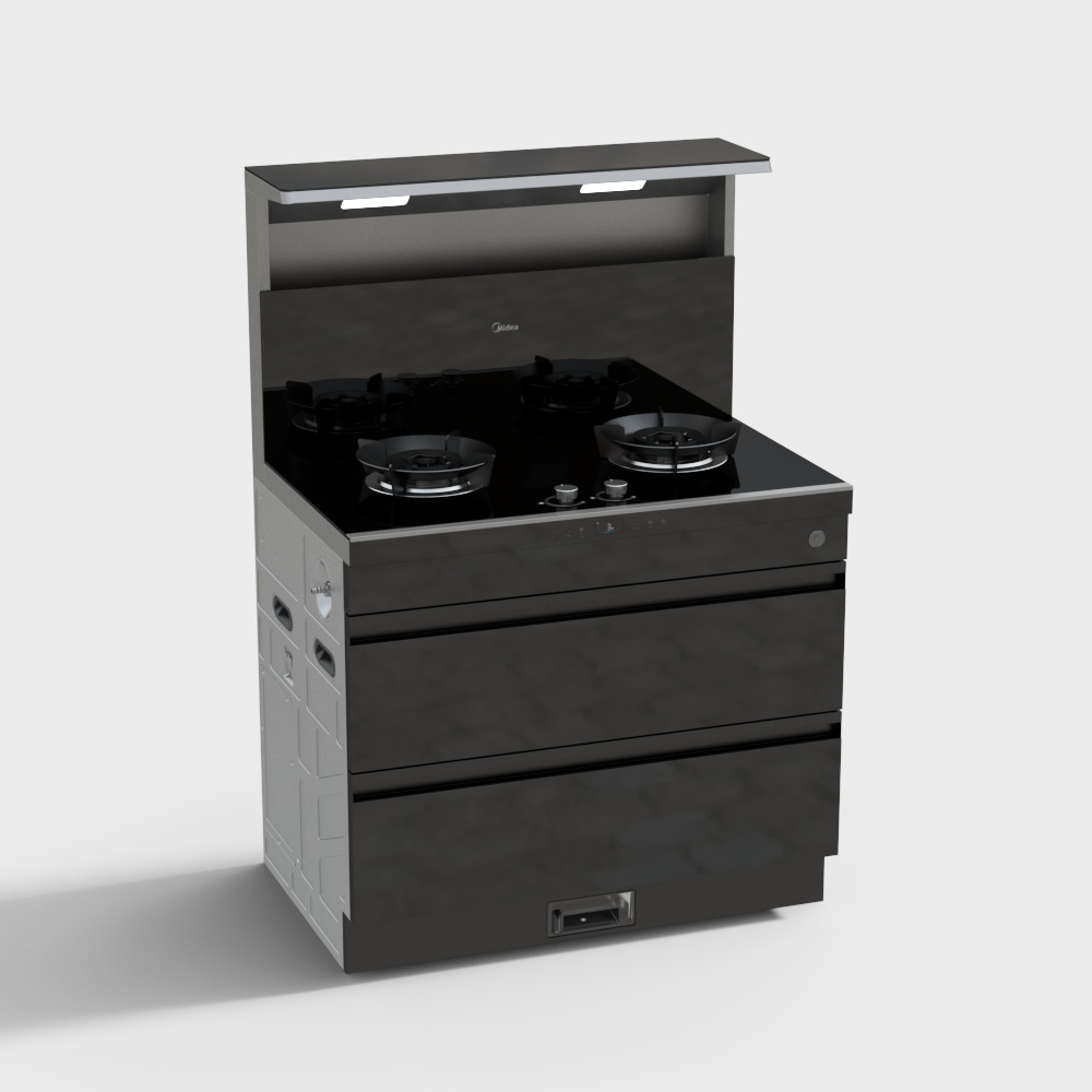 Midea integrated stove J10