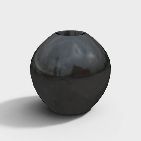 Prism Sphere 3D Model - Low-Poly with High Detail