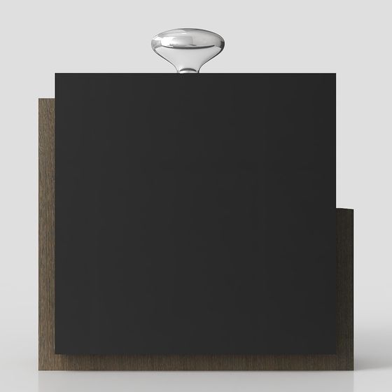 Minimalist Reception Desk 3D model