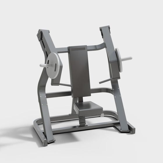 Stylish Gym Equipment 3D model for Modern Spaces