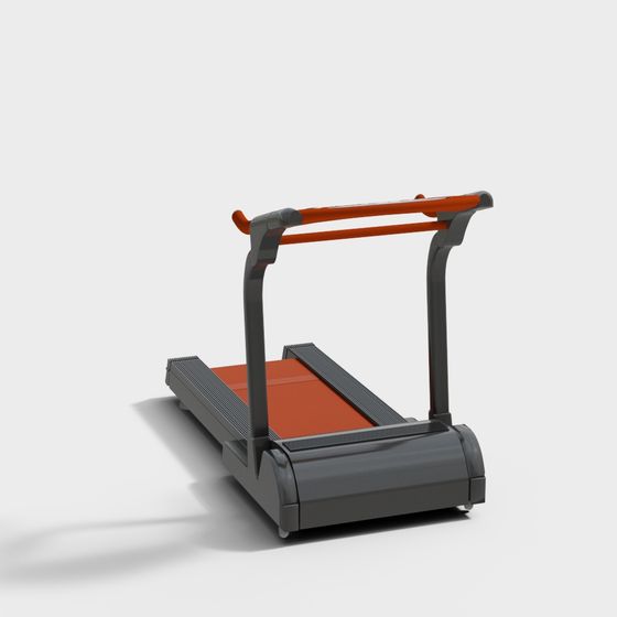 Modern 3D Treadmill Model for Fitness Enthusiasts