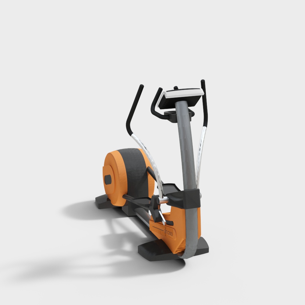 Оранжевый тренажёр эллиптический